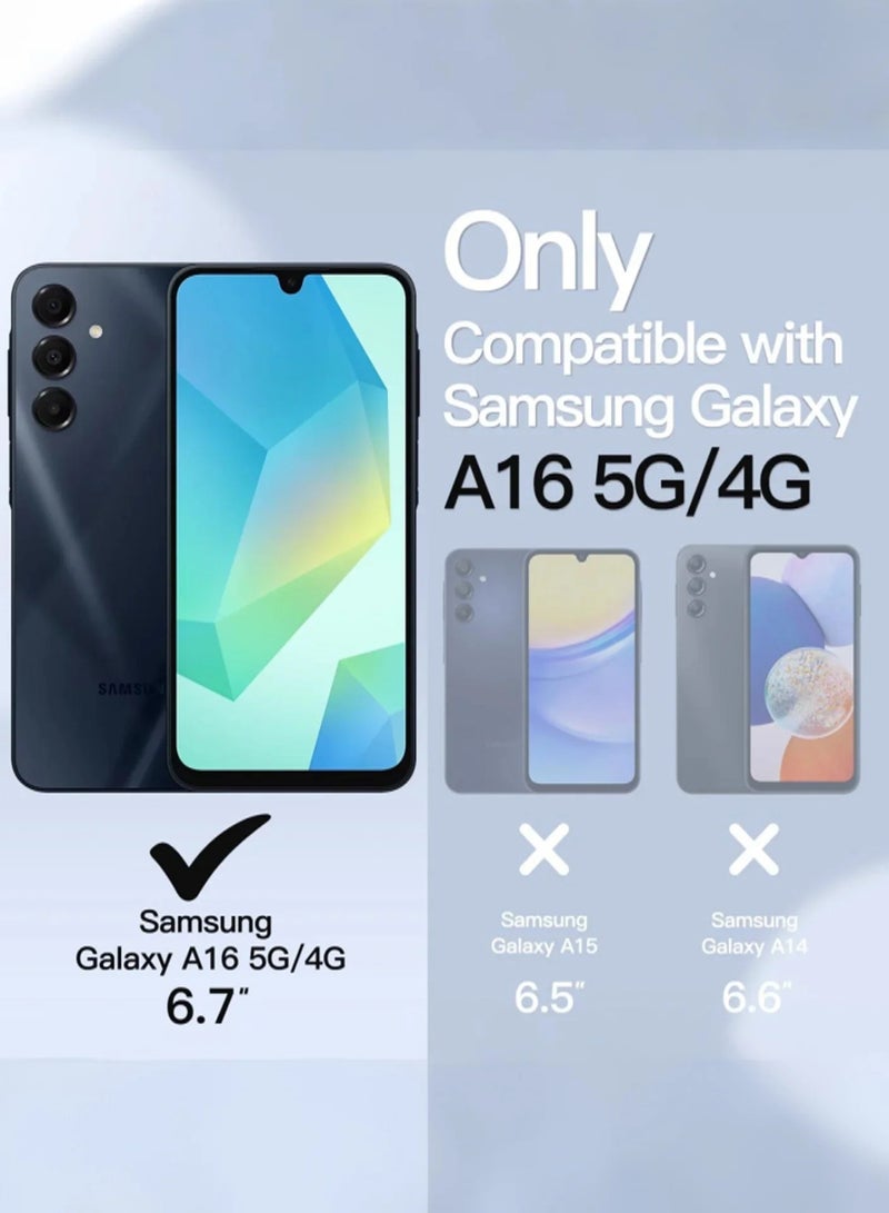 زوريك ZORIK Matte Case لسامسونج غالاكسي A16 5G / 4G 6.7 بوصة ، غطاء هاتف رقيق واقي شفاف متجمد ، مكافحة بصمات الأصابع (أسود) - Image 2