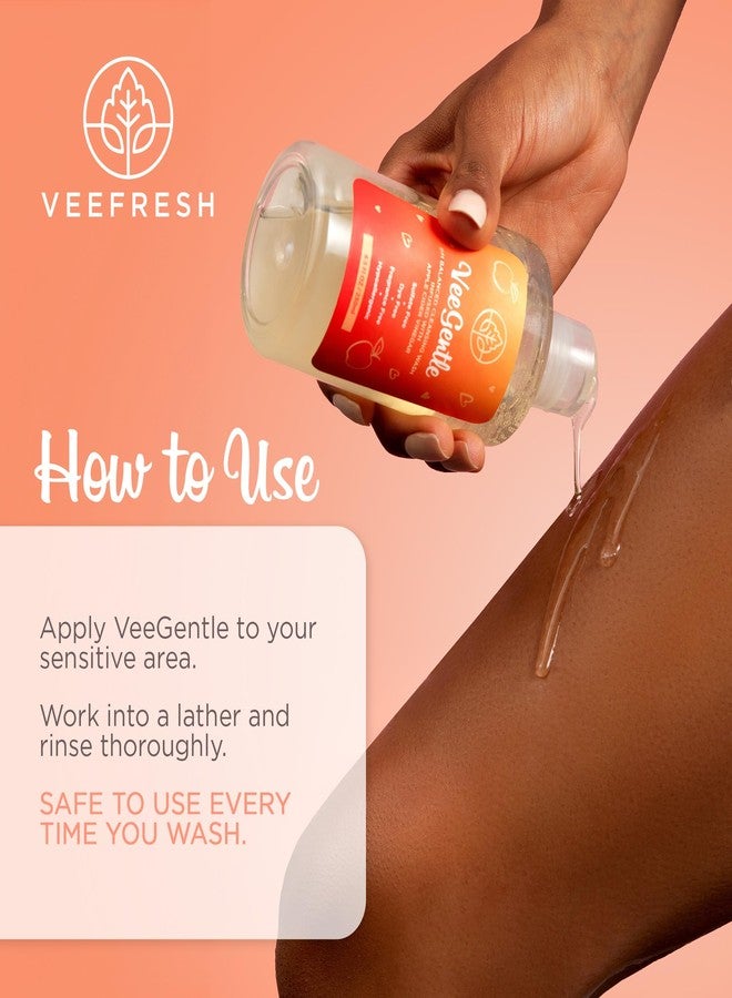 VeeFresh - VeeGentle pH Balanced Feminine Wash with Apple Cider Vinegar - Gentle, Soothing Vaginal Wash Cleanser, 250ml Intimate Soap for Women - Hypoallergenic Feminine Hygiene Wash for Odor Control - Image 4
