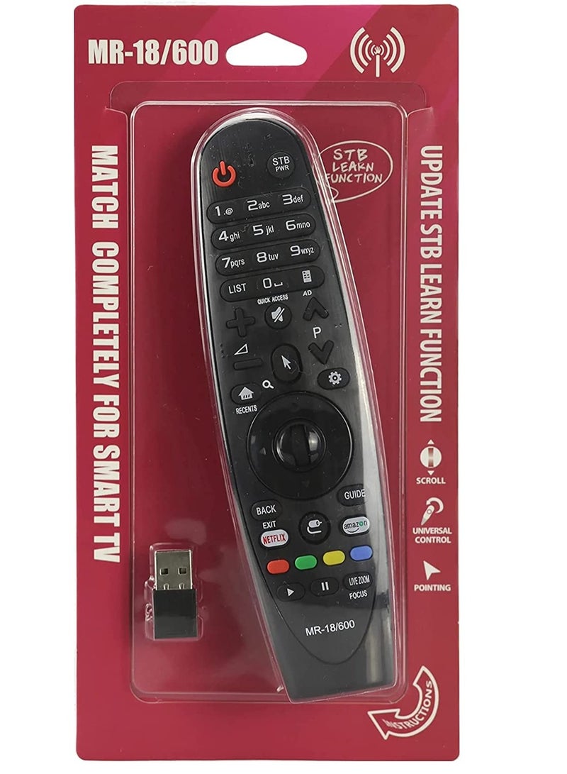 Replacement Smart tv remote control for usb MR-18/600 for LG tv control smart remote - Image 3