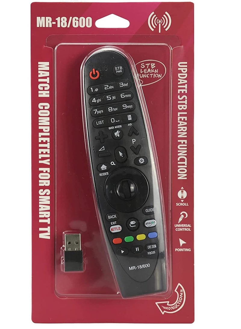 Replacement Smart tv remote control for usb MR-18/600 for LG tv control smart remote - Image 5