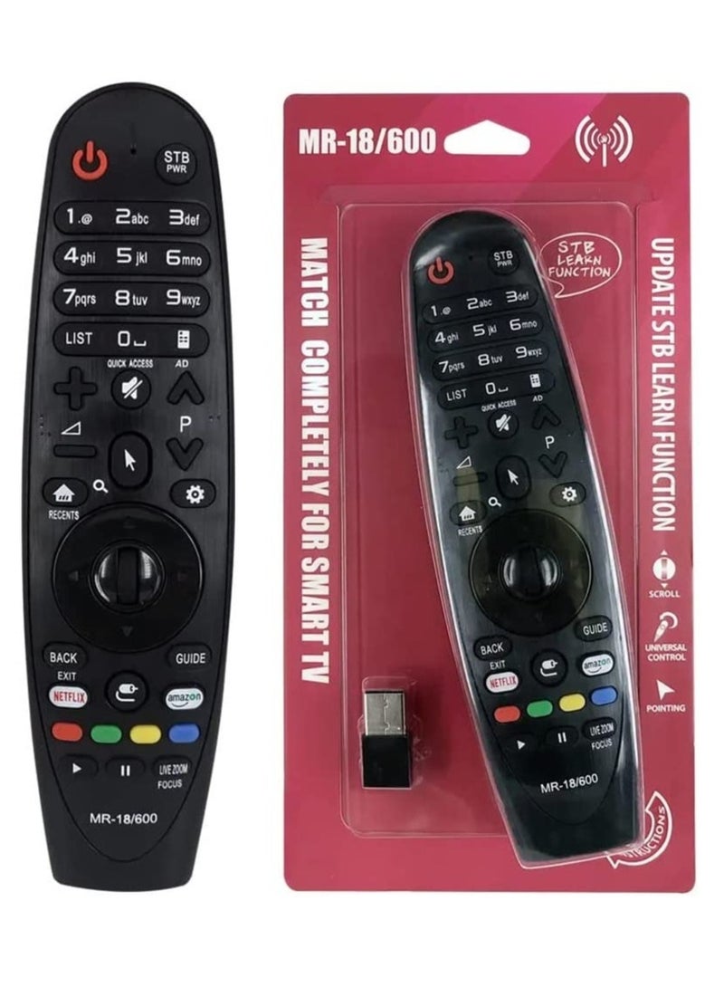 Replacement Smart tv remote control for usb MR-18/600 for LG tv control smart remote - Image 4