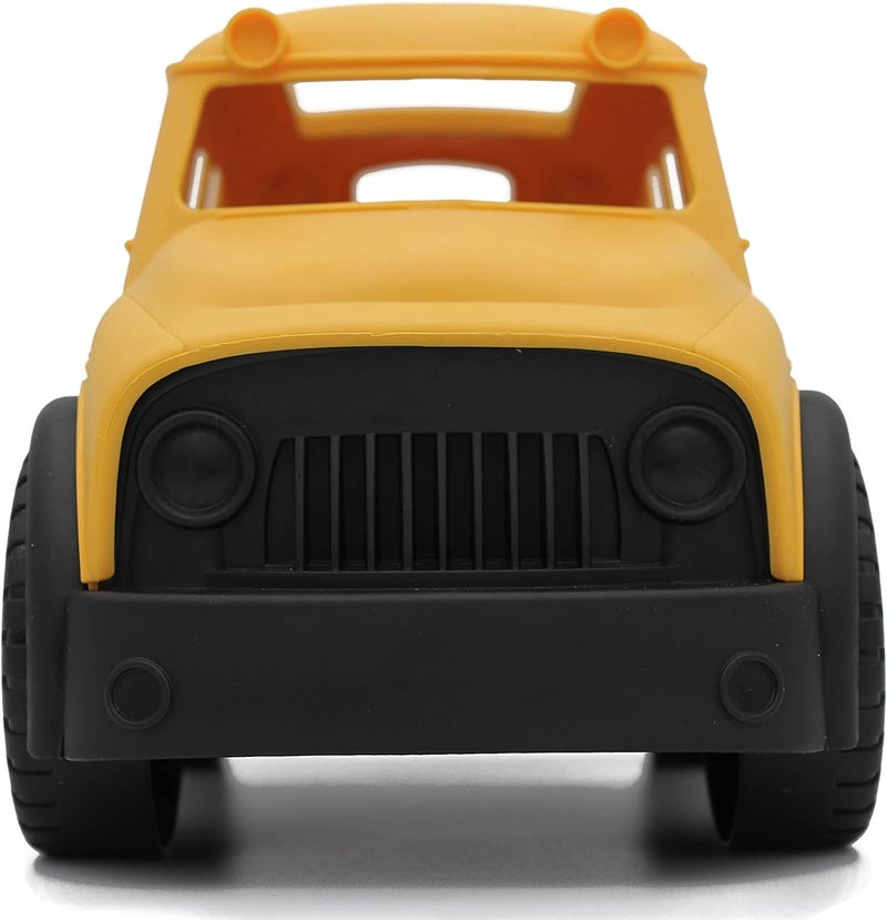 ROLL UP KIDS Eco-Friendly Toy School Bus with Open Roof for Toddlers - Image 4