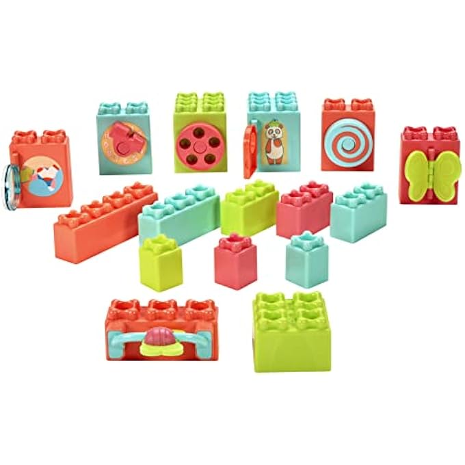 BABY BUILDERS - EXPLORE TOGETHER BLOCKS FIRST BLOCKS, 16 PCS - Image 2