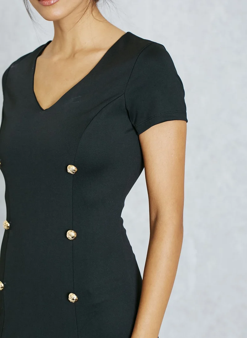ELLA Double Breasted Dress