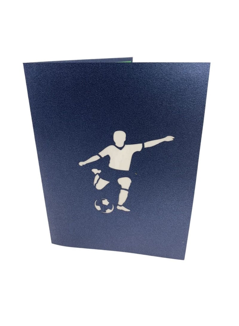 Abra Cards Football Net Pop Up Card - Best Fathers Day Gift - Image 4