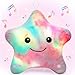 Subao Sensory Toys for Toddlers14 Toddler Pillow with Light MusicPlush Star Night Light for Kids Autism Sensory ProductsBirthday Xmas Easter Gifts for 3 4 5 6 7 8 9 10 Year Old Girls Colorful - Image 2