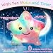 Subao Sensory Toys for Toddlers14 Toddler Pillow with Light MusicPlush Star Night Light for Kids Autism Sensory ProductsBirthday Xmas Easter Gifts for 3 4 5 6 7 8 9 10 Year Old Girls Colorful - Image 4