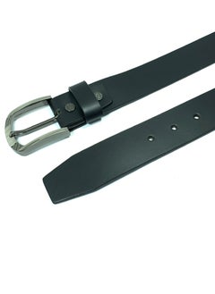 Classic Milano Classic Milano Genuine Leather Belt Men - Semi-Casual Men's Belts & Party Wear Belt, Casual Outfits, Gifts - Black & Brown Men’s Leather Belt for Men  - Image 2