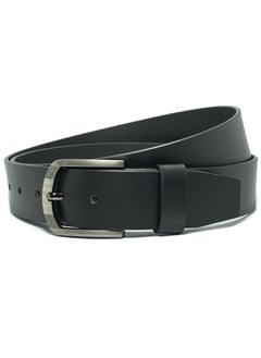 Classic Milano Classic Milano Genuine Leather Belt Men - Semi-Casual Men's Belts & Party Wear Belt, Casual Outfits, Gifts - Black & Brown Men’s Leather Belt for Men  - Image 1