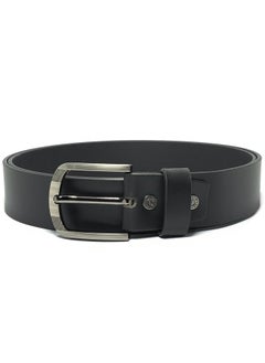 Classic Milano Classic Milano Genuine Leather Belt Men - Semi-Casual Men's Belts & Party Wear Belt, Casual Outfits, Gifts - Black & Brown Men’s Leather Belt for Men  - Image 4