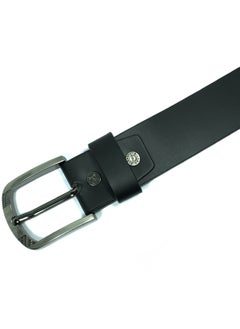 Classic Milano Classic Milano Genuine Leather Belt Men - Semi-Casual Men's Belts & Party Wear Belt, Casual Outfits, Gifts - Black & Brown Men’s Leather Belt for Men  - Image 3