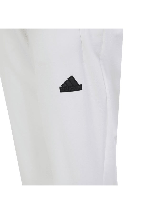 Adidas adidas J Zne Q2 Pant White Training Pants 7-8Y  - Image 4