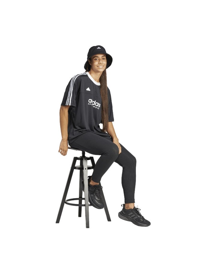 Adidas adidas W Lng Rib Leg Black Training Tights 2XS  - Image 5