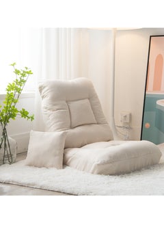 Lazy Couch Folding Sofa Chair Lazy Sofa Floor Chair Computer Reading Back Soft Bed With Pillow Recliner Cushion Stool