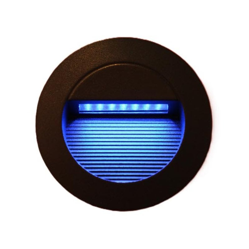 ضوء LED للخطوات الخارجية للاستخدام الخارجي، هيكل من الألومنيوم، لون أزرق، موفر للطاقة ومقاوم للعوامل الجوية - Image 4