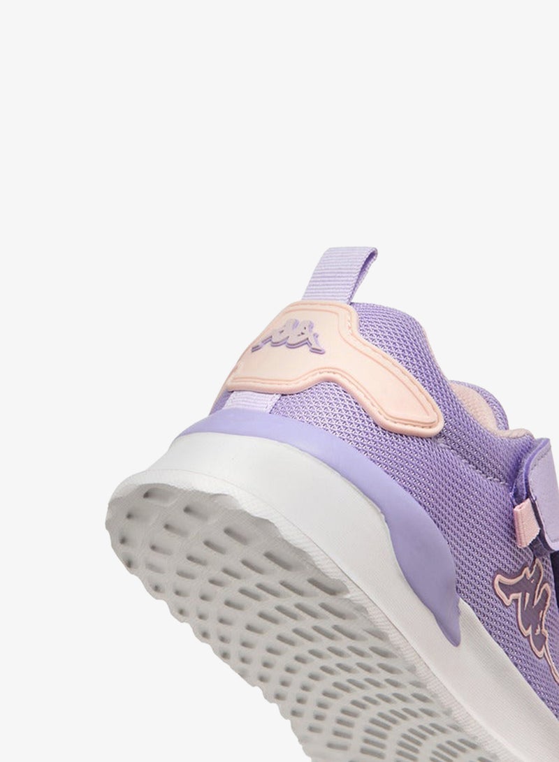Kappa Girls' Pull Tab Detail Sports Shoes with Hook and Loop Closure - Image 5