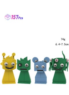 واي آند دي 157Pcs Sprunki كتل البناء لعب مجموعة أفضل هدية للصبيان والبنات هدايا إبداعية  - Image 1