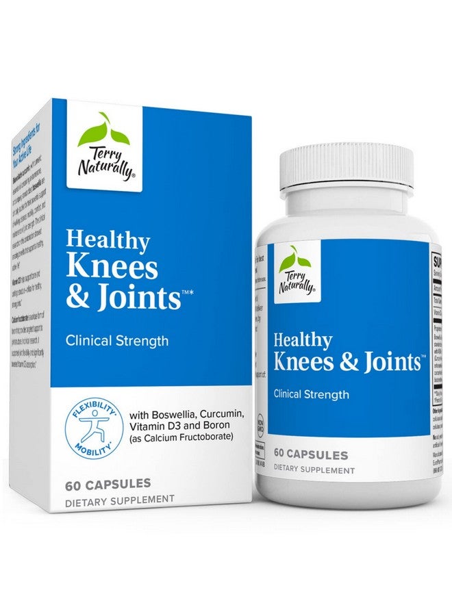 Terry Naturally Healthy Knees & Joints 1560 Mg Curcumin & Boswellia Complex 60 Capsules Promotes Flexibility Mobility Strength & Comfort Glutenfree 20 Servings - Image 2