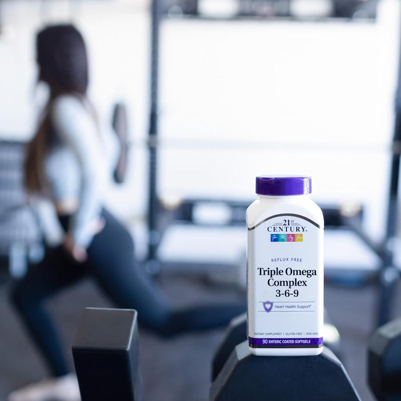 21st Century Triple Omega Complex 3-6-9 Softgels - Image 4