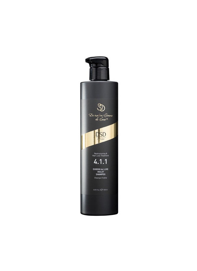 DSD DE LUXE - DSD de luxe 4.1.1 Dixidox de Luxe Violet Shampoo 500ml - Image 1