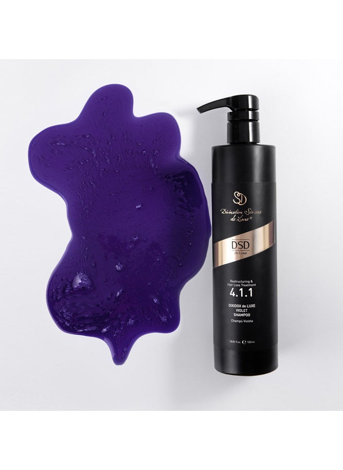 DSD DE LUXE - DSD de luxe 4.1.1 Dixidox de Luxe Violet Shampoo 500ml - Image 1