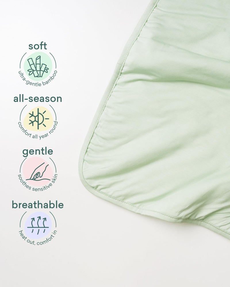 Purcomfy Supersoft Toddler Comforter  Premium Bamboo Viscose Crib Blanket  Breathable 1.0 Tog Crib Quilt For All Seasons 39""?55"" - Image 2