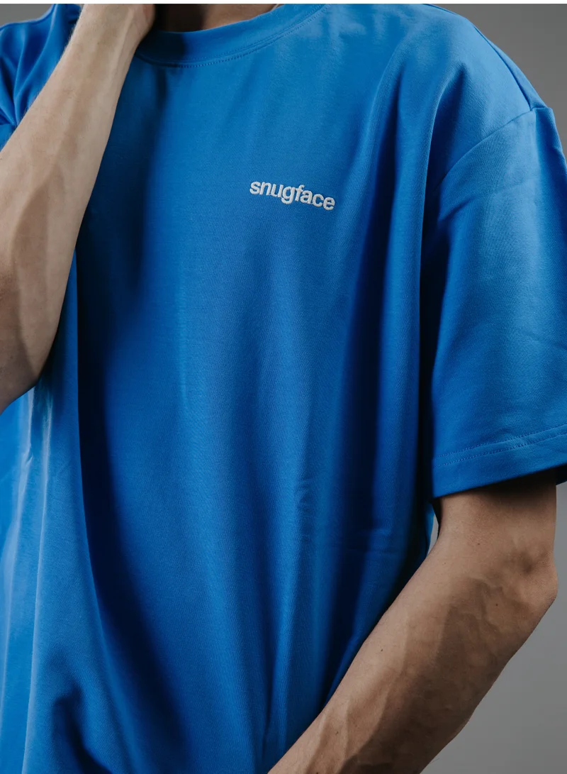 Snugface Snugface The Strap Oversized Tshirts, Blue, SF15-5BLU, Size-L