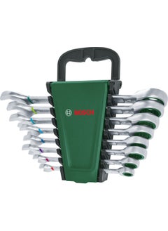 BOSCH Ratchet Combination Wrench Set 8 Pieces  - Image 1