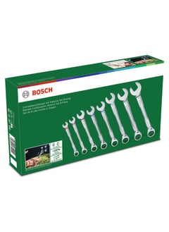 BOSCH Ratchet Combination Wrench Set 8 Pieces  - Image 2