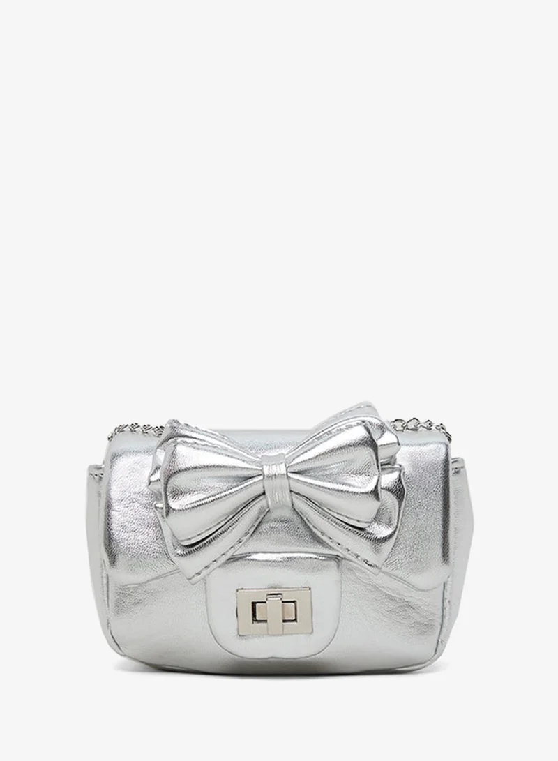 أر أند بي Metallic Twist-Lock Sling Bag