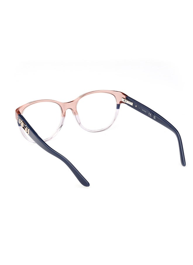 GUESS - Women's Round Eyeglass Frame - GU298009253 - Lens Size: 53 Mm - Image 1