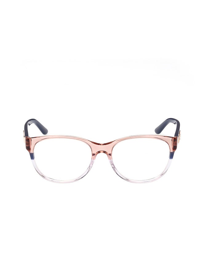 GUESS - Women's Round Eyeglass Frame - GU298009253 - Lens Size: 53 Mm - Image 1