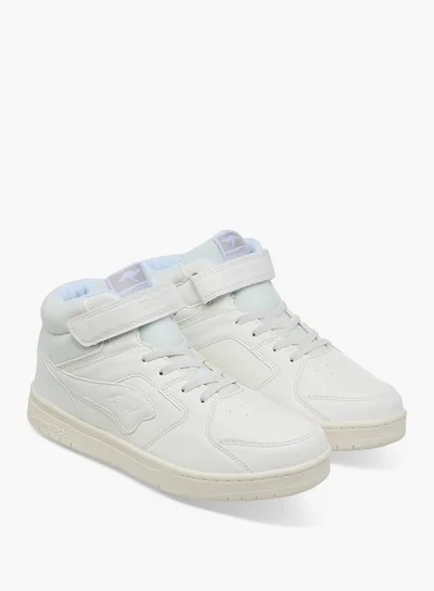 kangaROOS Women's Panelled High Top Shoes with Hook and Loop Closure