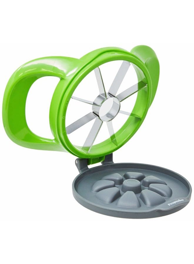 Progressive PrepWorks by Progressive Dishwasher Safe 8-Slice Apple Slicer and Corer with Attached Safety Cover (Green)" - Image 2
