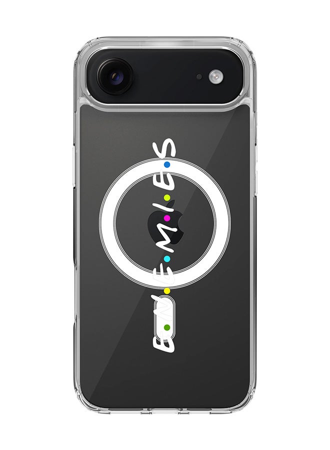 Stylizedd Classic Clear MagSafe Case for iPhone 17 Air , Hybrid Soft Case Flexible Edges Anti Drop TPU PC Gel Thin Transparent Cover [ Designed for iPhone 17 Air ] - Enemies