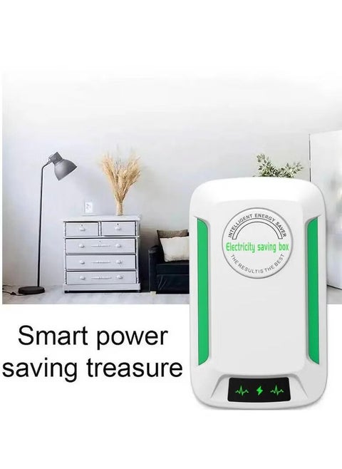 Electricity Saving Box,Power Saver, Smart Power Saving Device Balance The Current Source Stabilizes The Voltage Electricity Energy Save Box for Household or Office Appliances