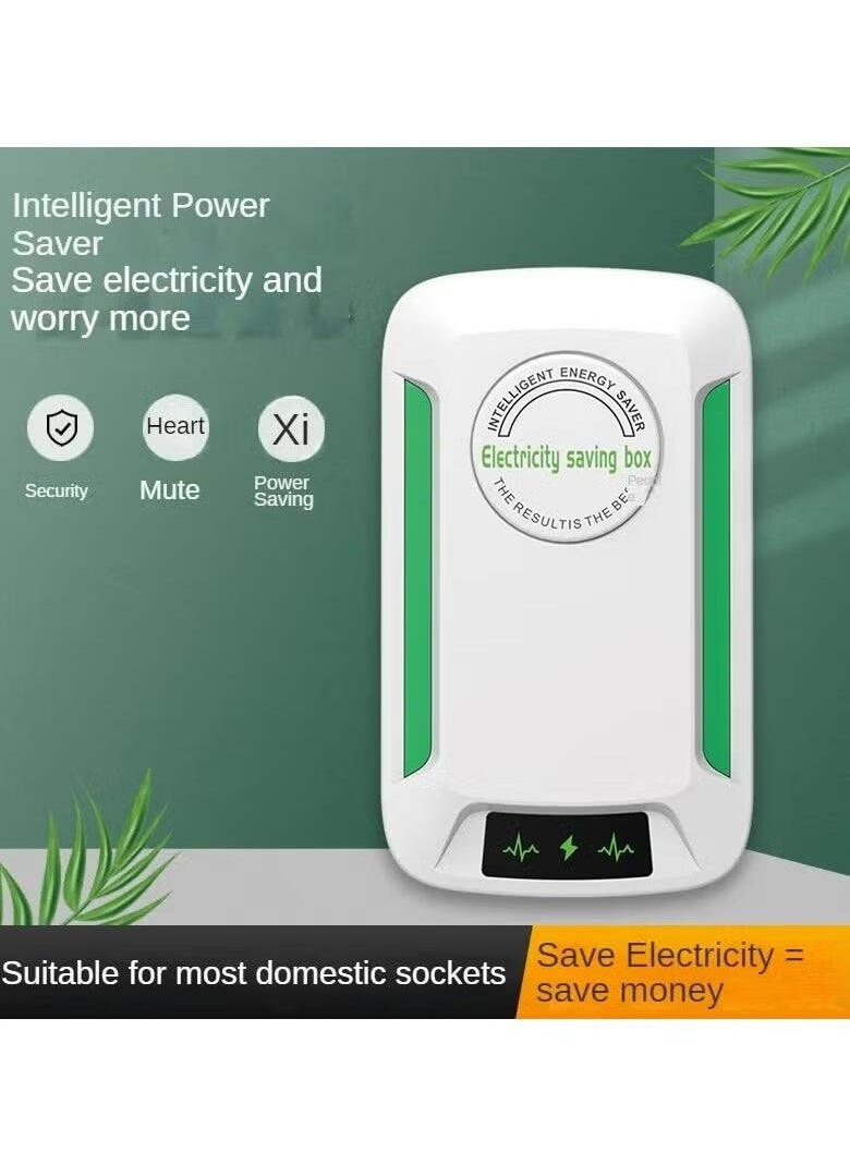Super ZYouth - Electricity Saving Box,Power Saver, Smart Power Saving Device Balance The Current Source Stabilizes The Voltage Electricity Energy Save Box for Household or Office Appliances - Image 1