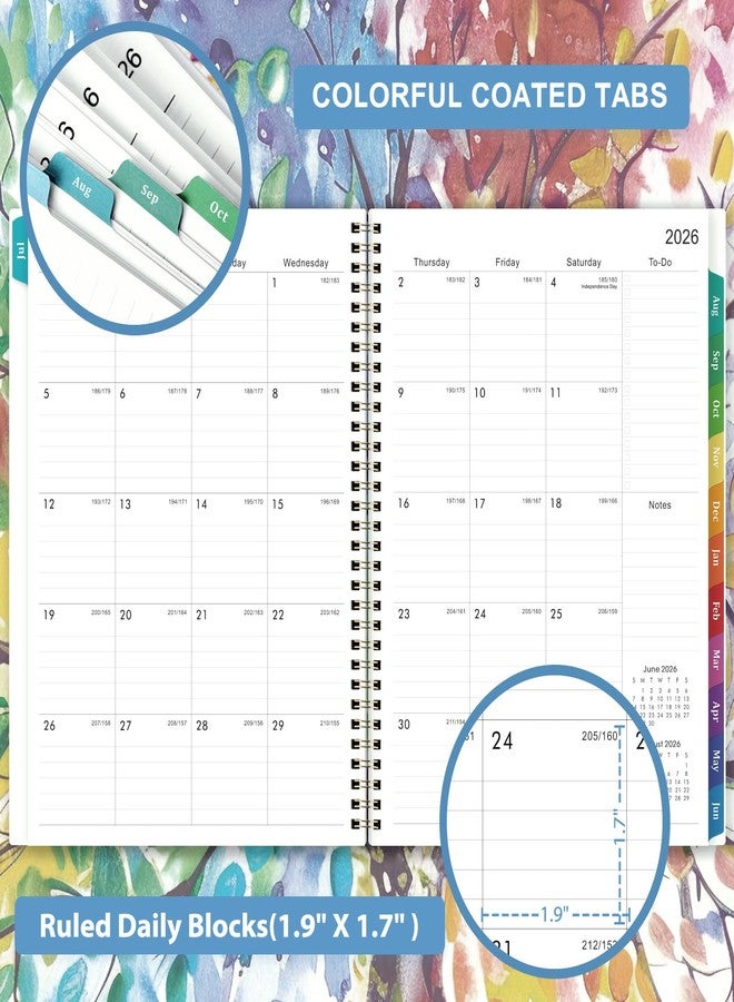 Coboll Planner 2026-2027 - Academic Planner 2026-2027 Weekly and Monthly, July 2026 - June 2027, 9" x 11", with Colorful Coated Tabs, Reference Calendar - Image 3