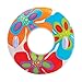 INTEX Groovy Color Inflatable Flower Transparent Tube Raft Set of 2 58263EP Colors may vary - Image 4