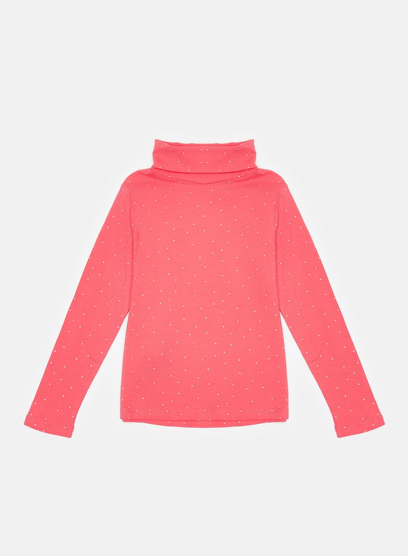 Okaidi Pink T-Shirt for Girls - Image 1