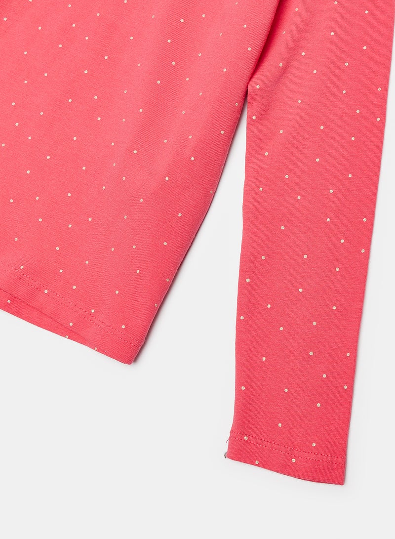 Okaidi Pink T-Shirt for Girls - Image 4