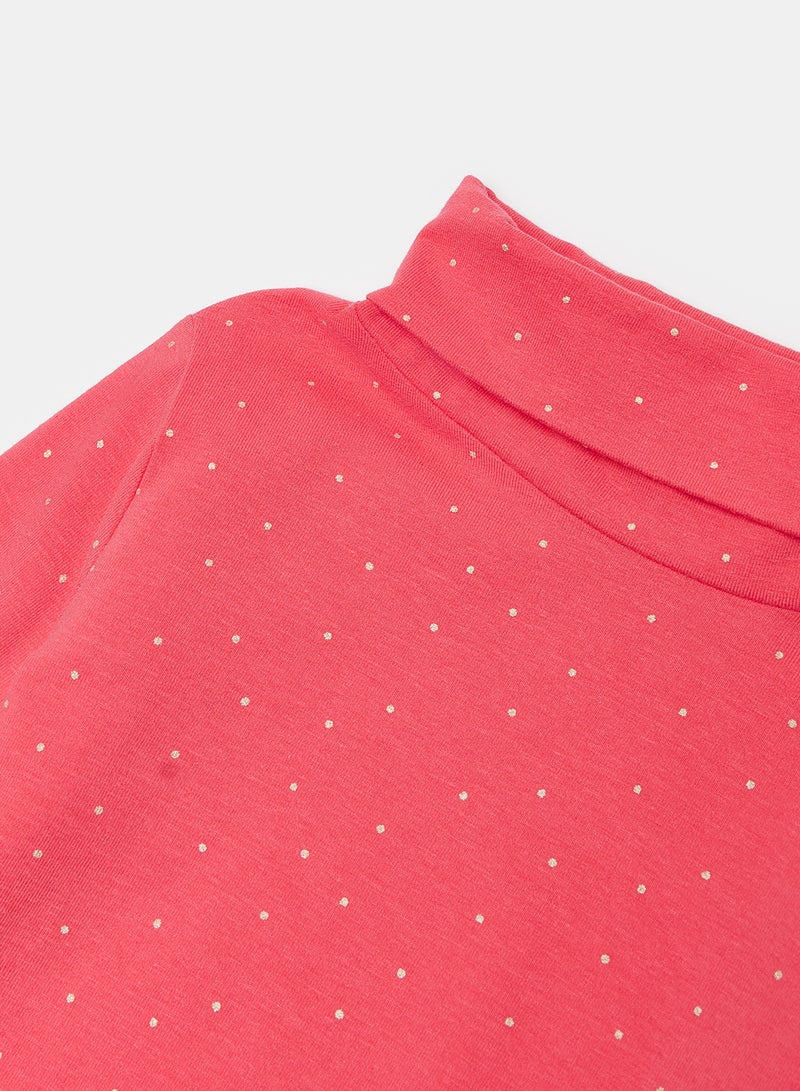 Okaidi Pink T-Shirt for Girls - Image 3