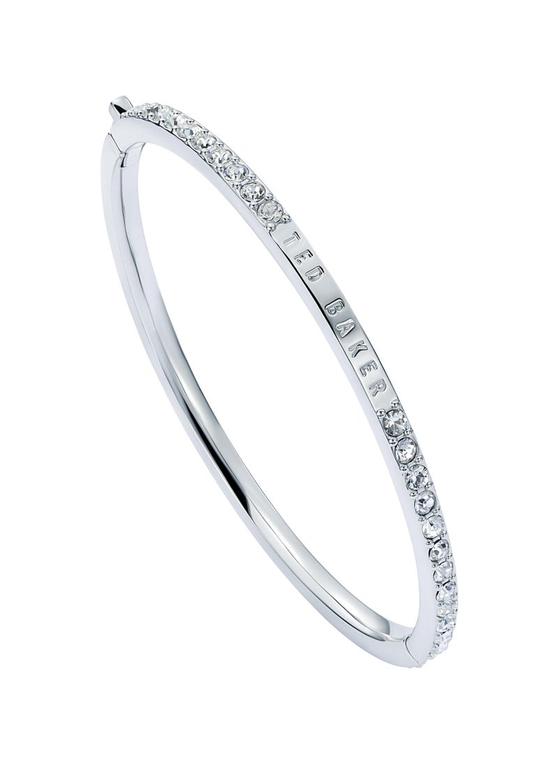 Ted Baker Narrow Crystal Hinged Bangle Bracelet - Image 2