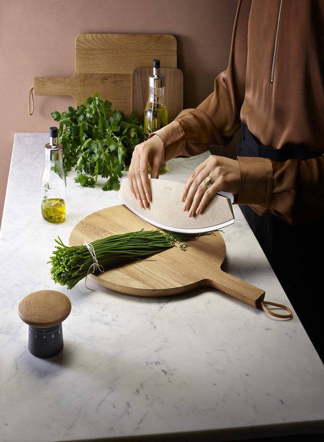 EVA SOLO | Countertop Kitchen Timer | Nordic Kitchen Collection | 60 Minute Alarm | Non-Slip Rubber Base | Danish Design - Functionality & Quality | D3.54 x W3.54 x H2.76 Inch | Black/Natural - Image 2