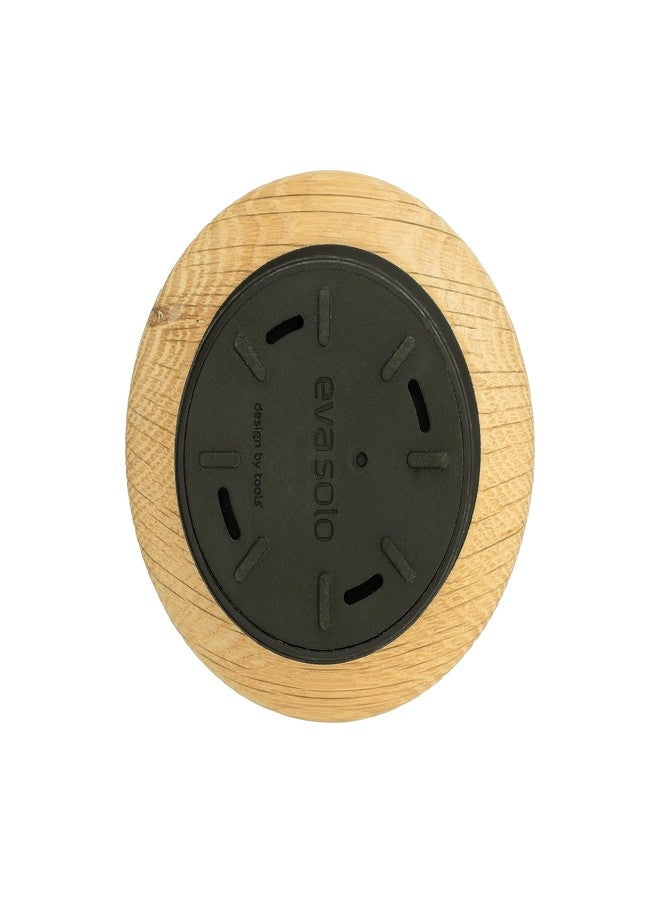 EVA SOLO | Countertop Kitchen Timer | Nordic Kitchen Collection | 60 Minute Alarm | Non-Slip Rubber Base | Danish Design - Functionality & Quality | D3.54 x W3.54 x H2.76 Inch | Black/Natural - Image 5