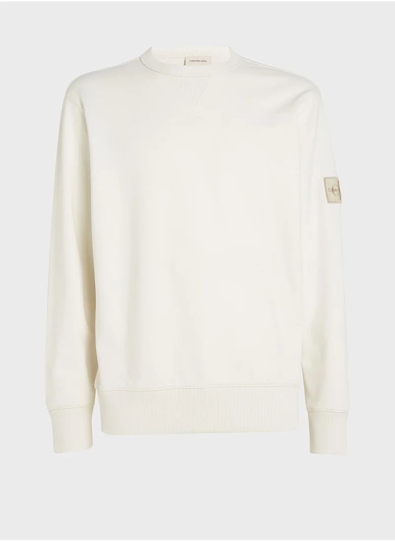 Calvin Klein Jeans Logo Crew Neck Sweatshirt