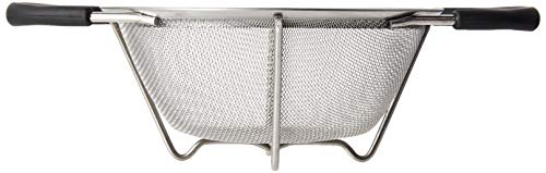 ExcelSteel Professional Quality Heavy Gauge Mesh Colander With Santopreme Handles, 6-1/2-Inch - Image 2