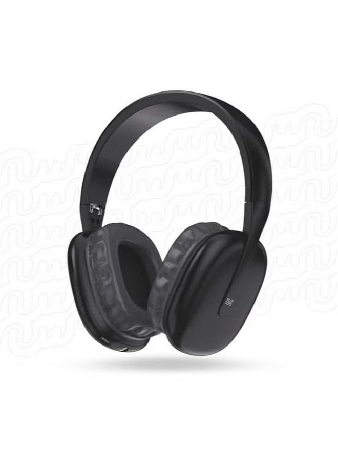 Tenplus Bluetooth Wireless Stereo Headphones - Black - Image 1
