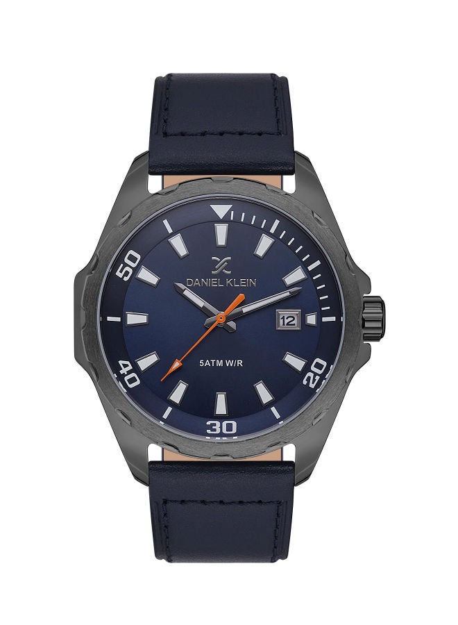 دانيل كلاين ساعة يد تناظرية من الجلد DK.1.13653-5 - Image 1