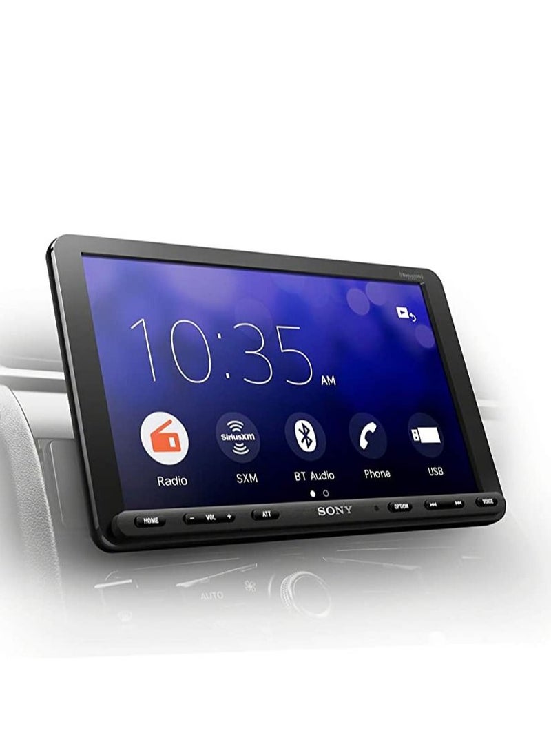 Sony - Sony XAV-AX8000 1DIN chassis 8.95” floating LCD screen with Apple Car Play, Android Auto, Media Receiver with Bluetooth - Image 1